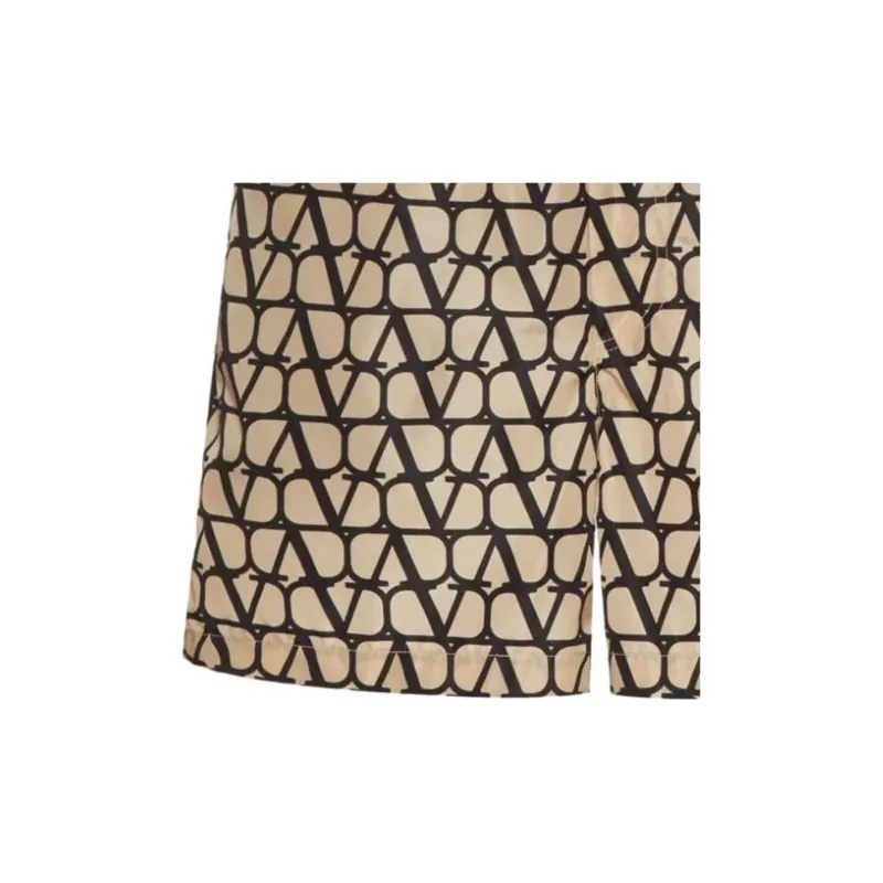 Valentino Monogram Swim Shorts-5