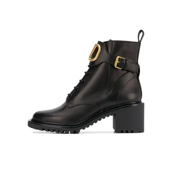 Valentino Vlogo Ankle Boots Women's Black