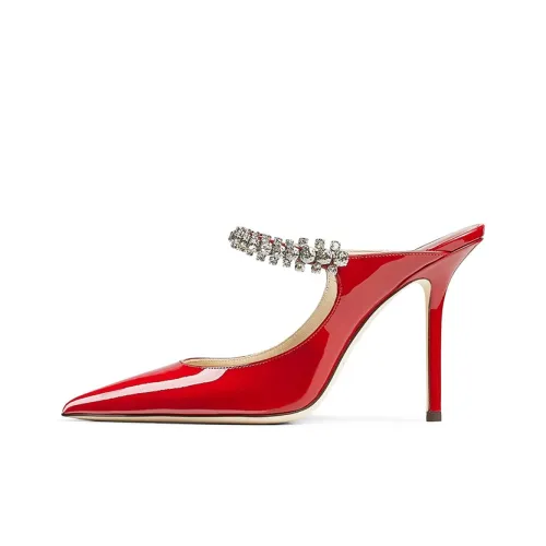 Jimmy Choo Bing High Heels Women's Red
