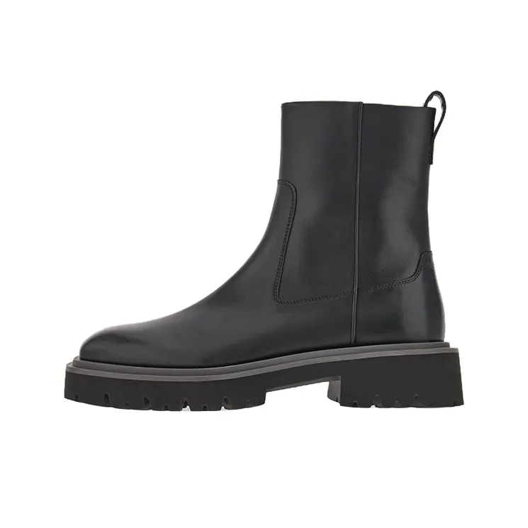FERRAGAMO Leather Ankle Boots-0