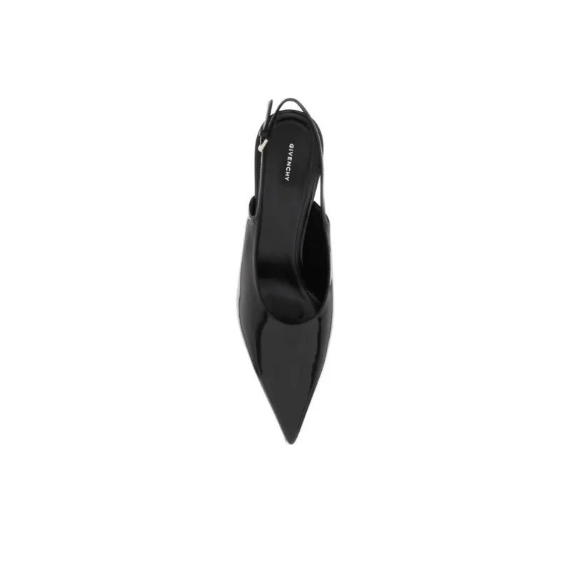 Givenchy Slim Heel High Heels 4cm Women's Black-3