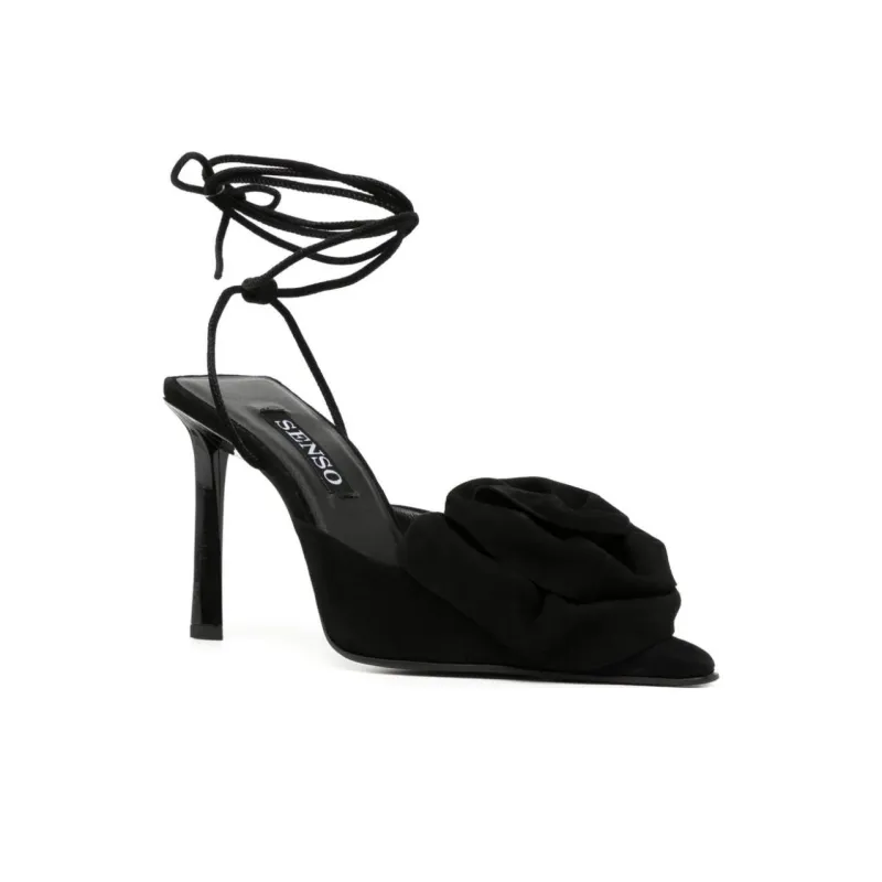 SENSO Ottilie 90mm Lace up Suede Pumps-2
