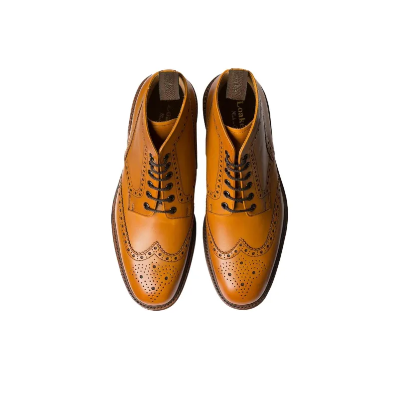 LOAKE Burford Ankle Boots Men's Tan-3