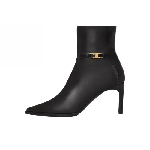 CELINE Ankle Boots Women's Black