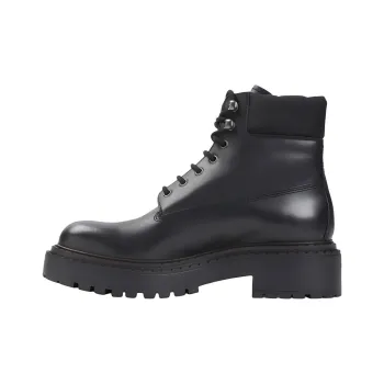 PRADA Round Toe Lace Up Boots