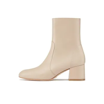 Stuart Weitzman/SW Ankle Boots 6cm Women's Beige