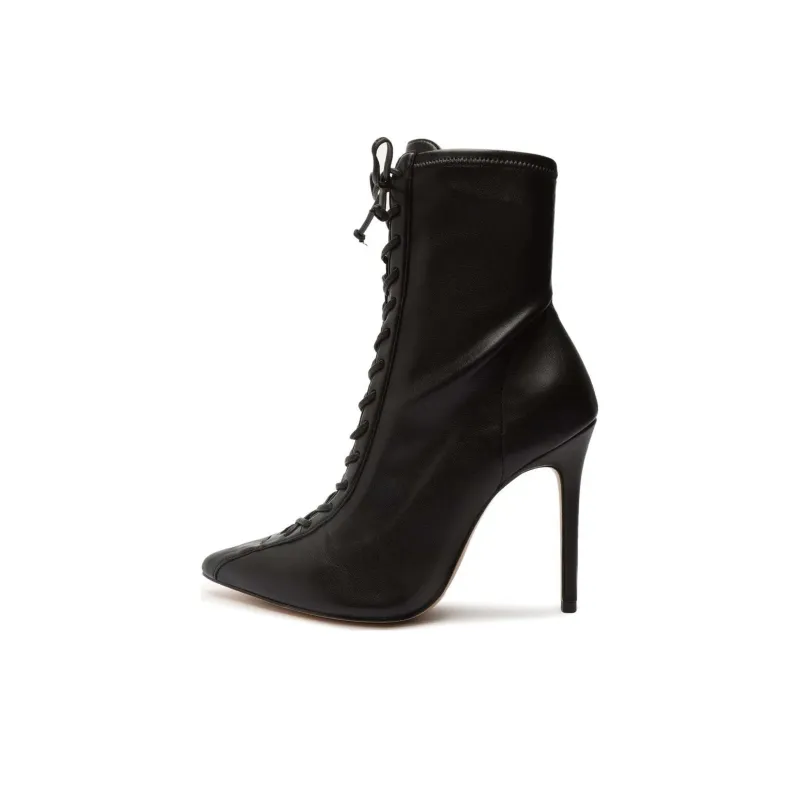 Schutz Tennie Ankle Boots 11cm Women's Black-0