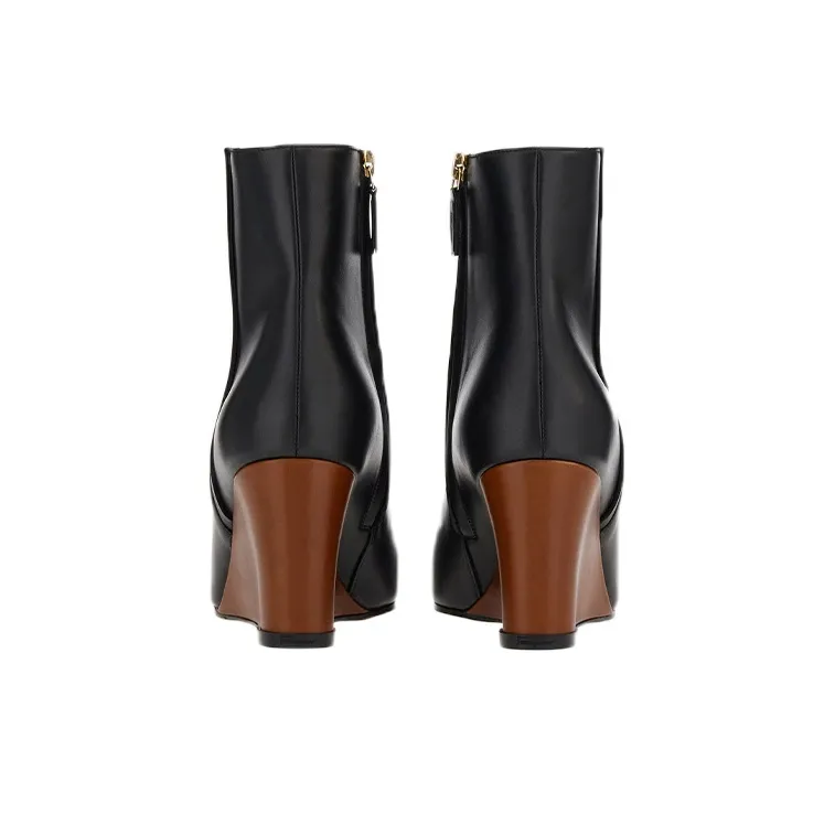 Ferragamo Ankle Boots Women's Black-3