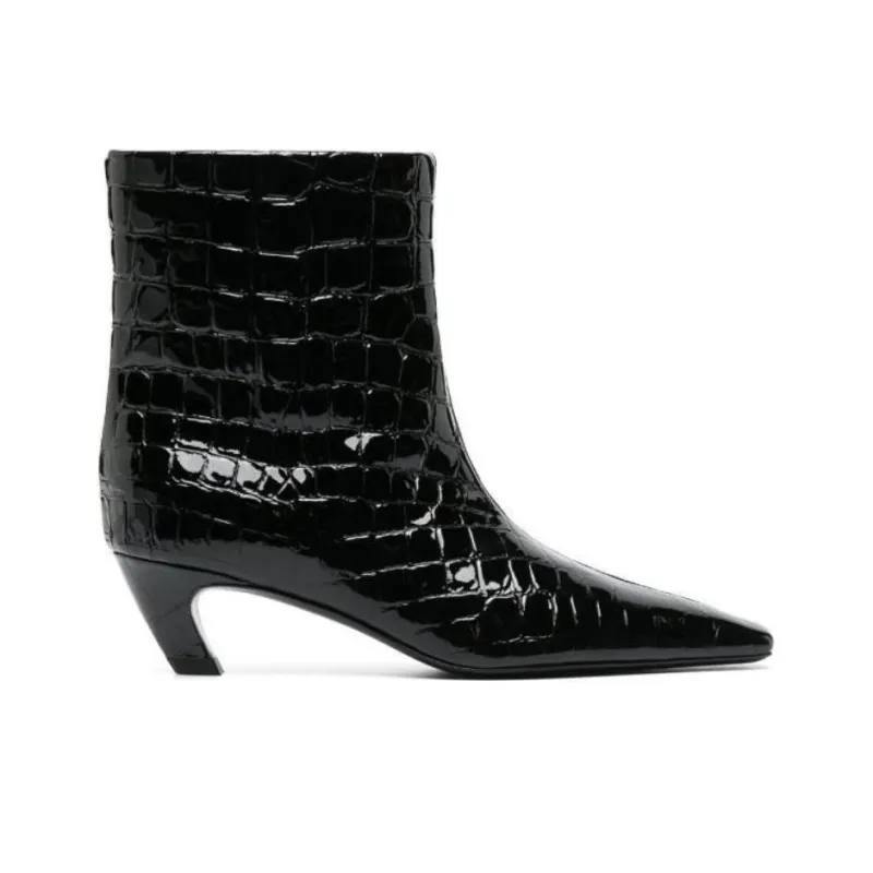 KHAITE The Arizona 50mm Ankle Boots-1