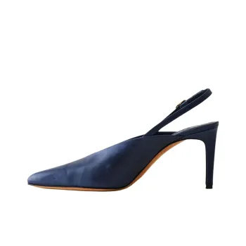 TIBI Neve Slim Heel High Heels Women's Dark Blue