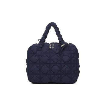 CARLYN Nylon Portable One Shoulder Travel Bag Women's Marine Blue