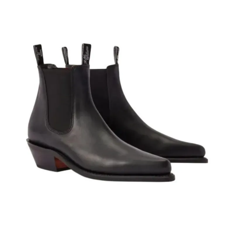 R.M.WILLIAMS Millicent Short Chelsea Boots 4.5cm Women's Black-2