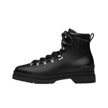 HERMES Denivele Ankle Boots Men's Black