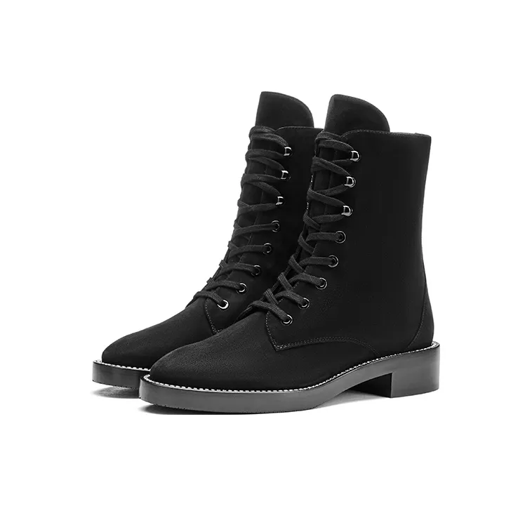 Stuart Weitzman/SW Sondra Shine Bootie Ankle Boots Women's Black-3
