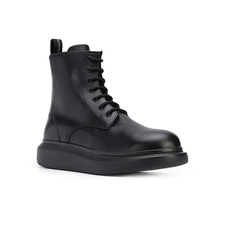 Alexander McQueen Ankle Boots Men Black-2