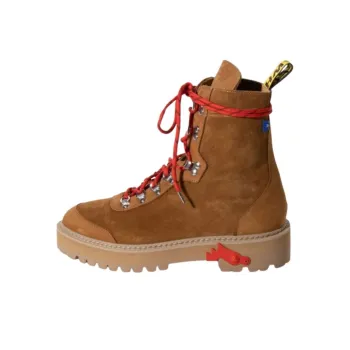 OFF WHITE Ankle Boots 4.5cm Men's Brown