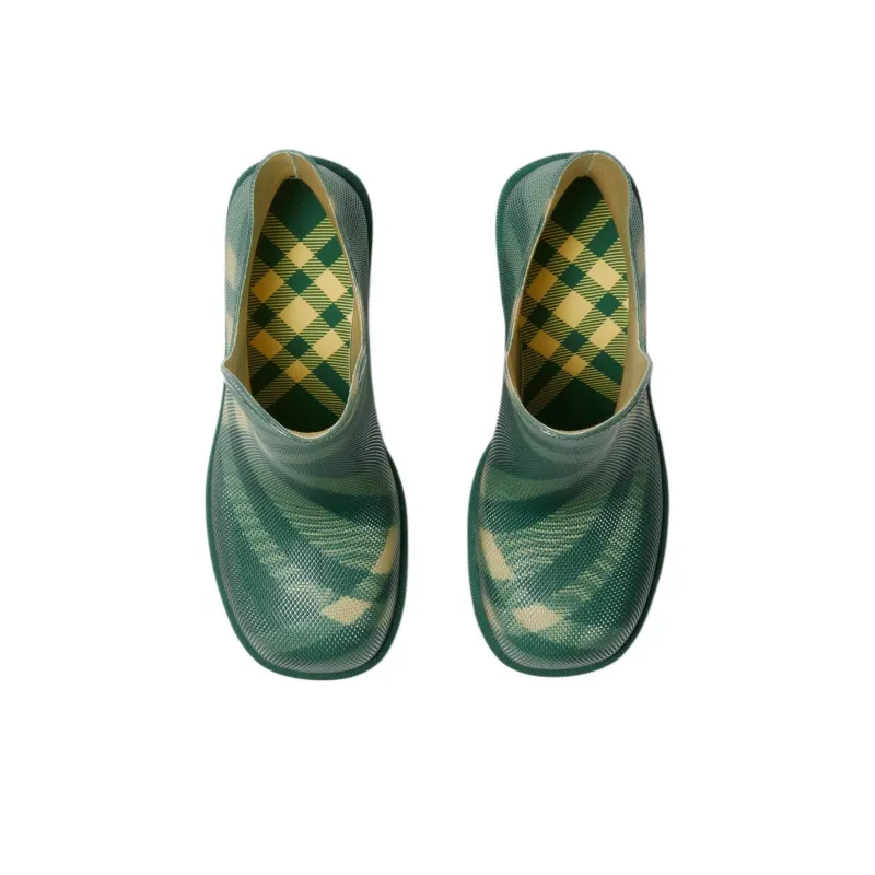 Burberry Marsh Checked Rubber Boots-3
