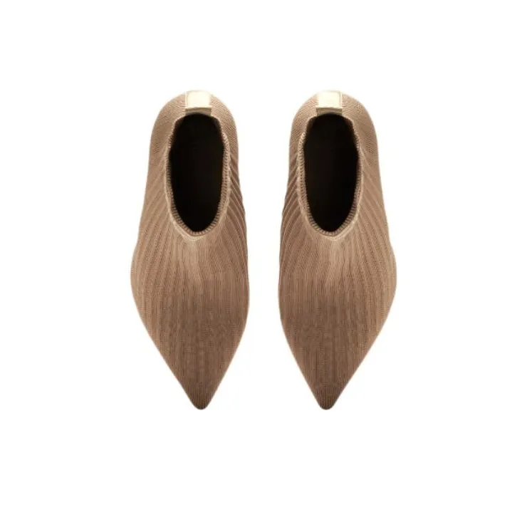 BALMAIN Pointed-toe Sock-style Boots-3