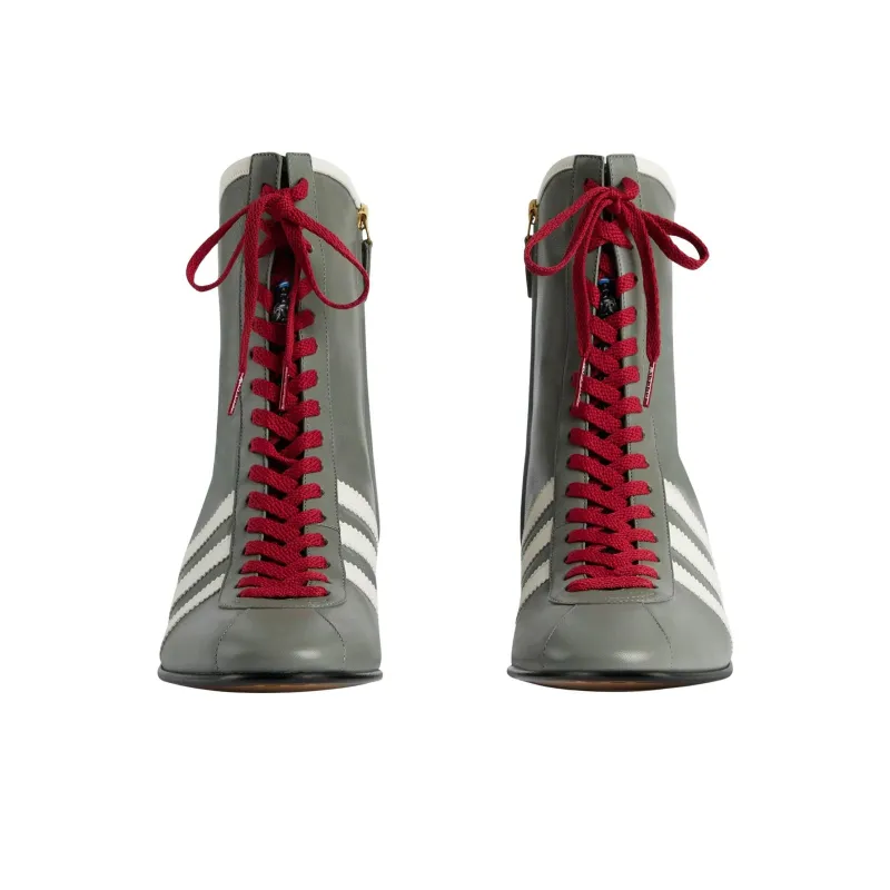 Adidas Originals x GUCCI Ankle Boots Men's Gray-1