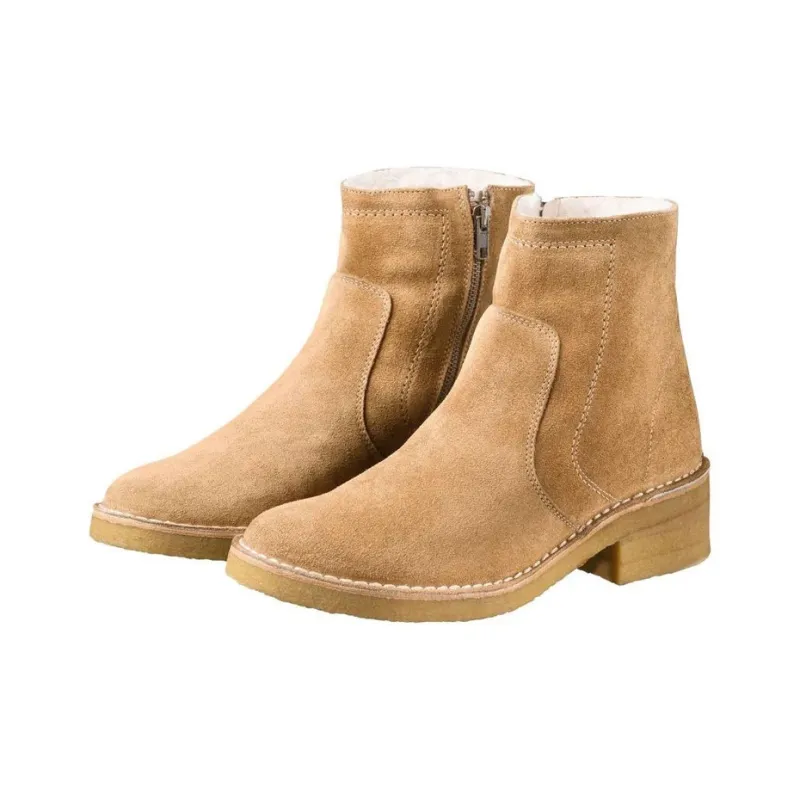 A.P.C Ariette Ankle Boots 6cm Women's Brown-2