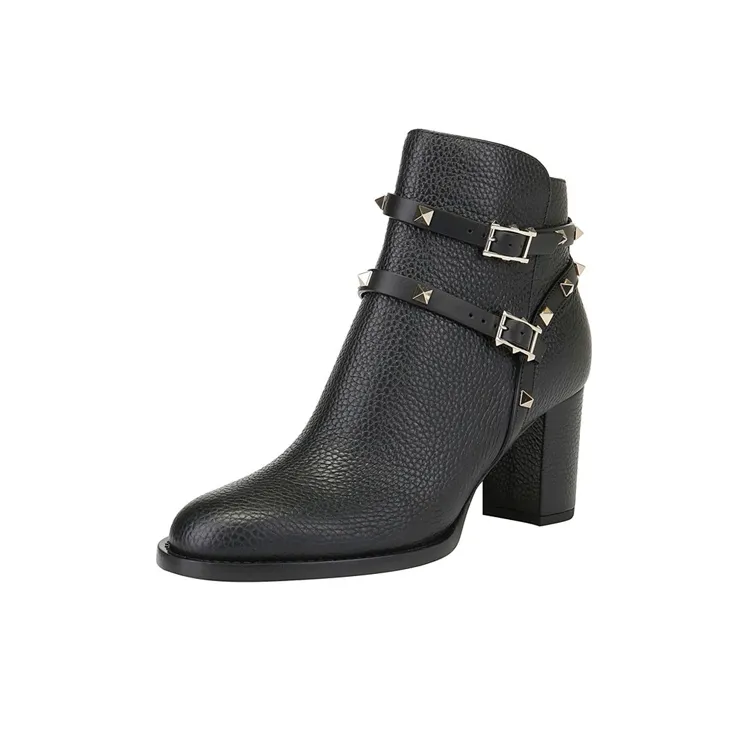 Valentino Ankle Boots 7cm Women's Black-2