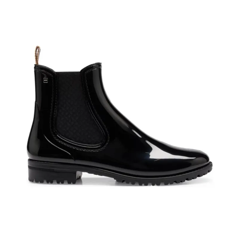 HUGO BOSS Short Chelsea Boots Women's Black-1