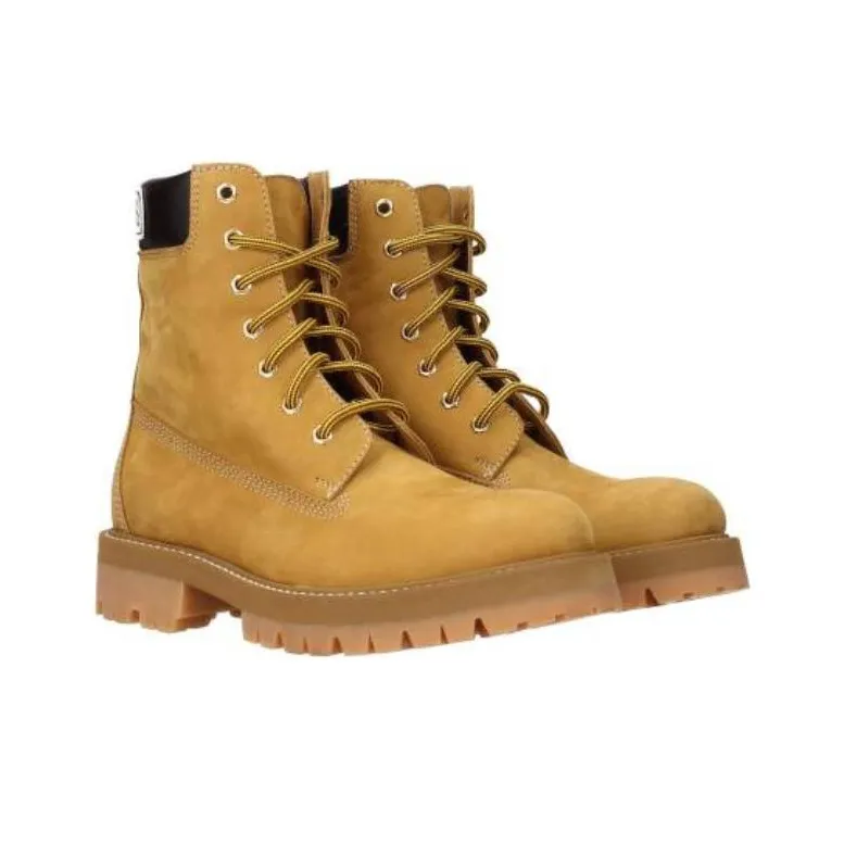 Vetements Ankle Boots 4cm Women's Yellow-1