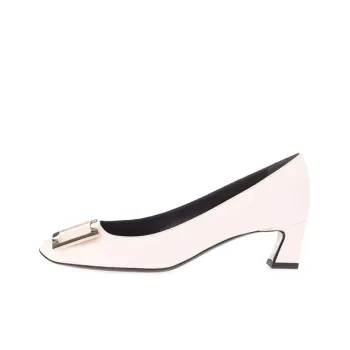 Roger Vivier Spool Heel High Heels Women's White