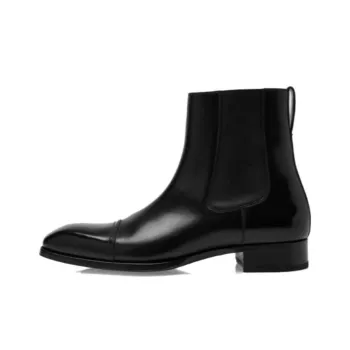 TOM FORD Edgar Leather Chelsea Boots