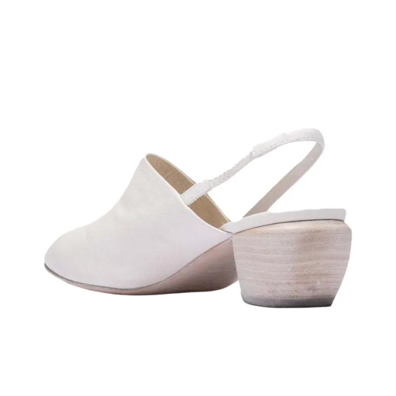 Officine Creative Sally 029 Chunky Heel High Heels Women's White-3