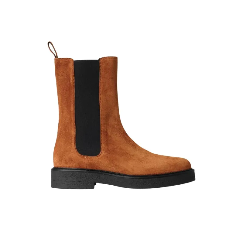 Staud Palamino Chelsea Boots Women's Tan-1