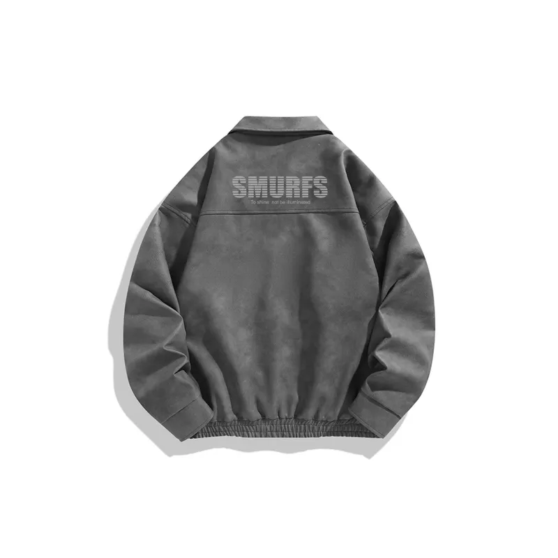 The Smurfs Leather Jacket Unisex-3