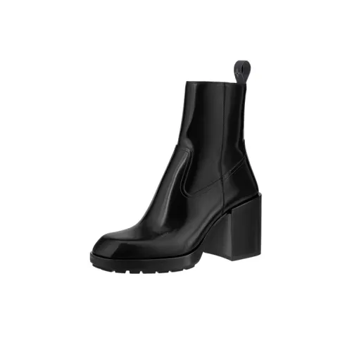 LOUIS VUITTON Midnight Ankle Boots Men's Black