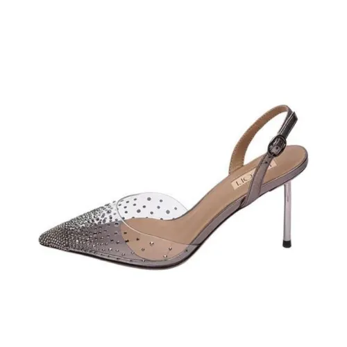 NICOLI Briony Slim Heel High Heels 8.5cm Women's Bronze
