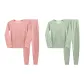 Women's 2 Set (Pink+Green)