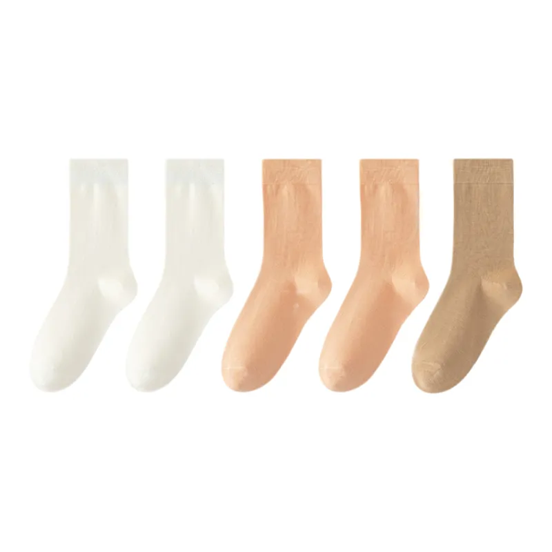 Lan Miao Mid Calf Socks Women's 5 Pack-2
