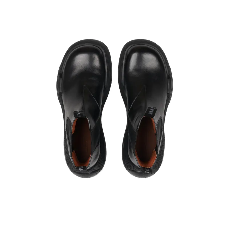 Lanvin Flash-X Bold Leather Boot 'Black'-3