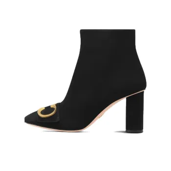 DIOR Ankle Boots 8cm Women's Black