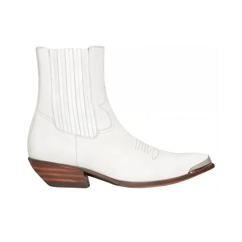 CELINE Cruiser Chelsea Boots Men's White-1