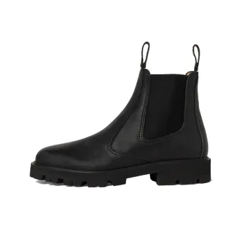 CELINE Short Chelsea Boots Women's Black