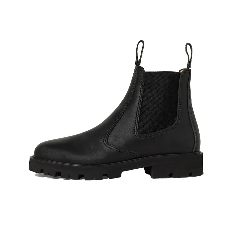 CELINE Short Chelsea Boots Women's Black-0