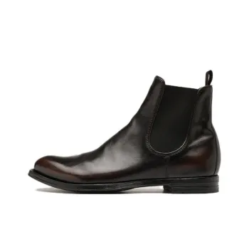 Officine Creative Leather Ankle Boots