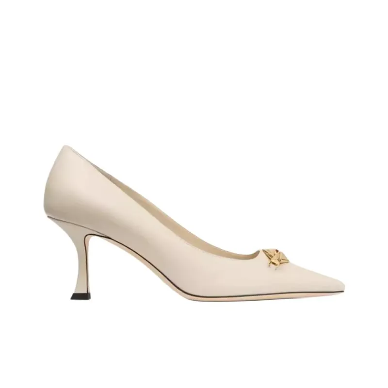 Jimmy Choo Ryker High Heels 7cm Women's Beige-1