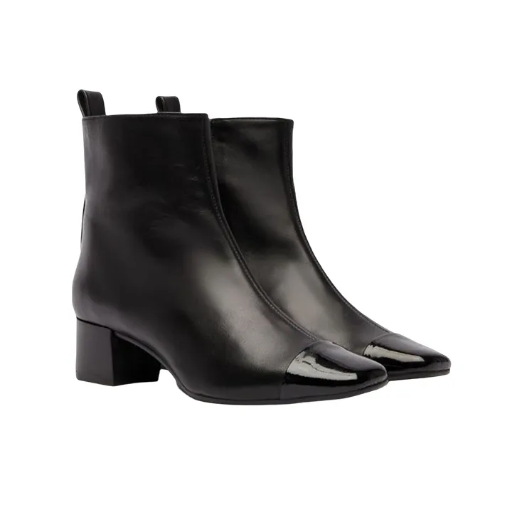 Carel Paris Estime Leather Ankle Boots-2