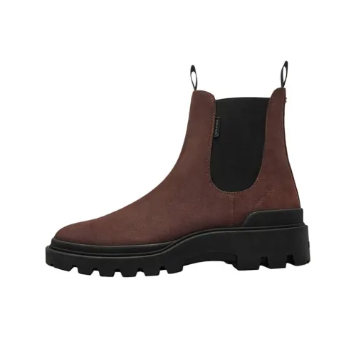 COACH Short Chelsea Boots Men's Brown