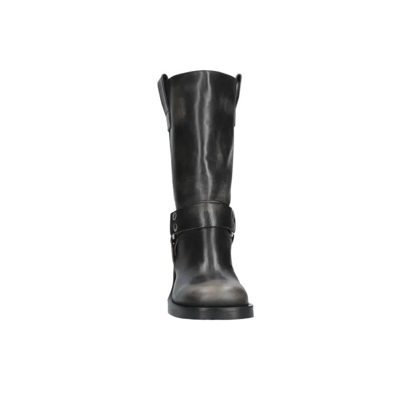 STRATEGIA Ankle Boots 5cm Women's Black-5
