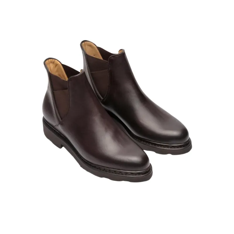 Paraboot Valdaine Ankle-Length Chelsea Boots Women's Coffee-2