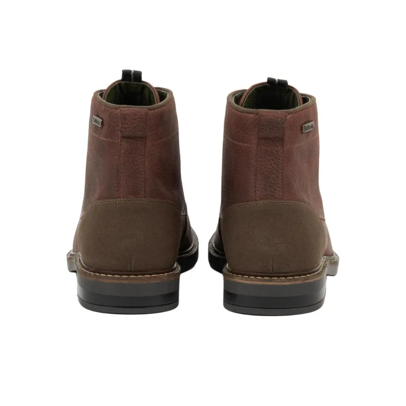 BARBOUR Ankle Boots Men Umber-4