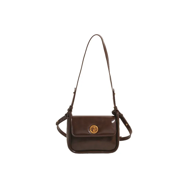 RUIPAI PU Shoulder Bag Regular Women's Coffee/Green/Black/Red-1