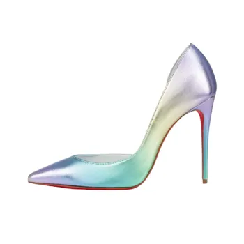 CL Iriza Slim Heel High Heels 10cm Women's Blue